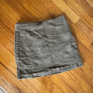 Lulus light brown cotton mini skirt